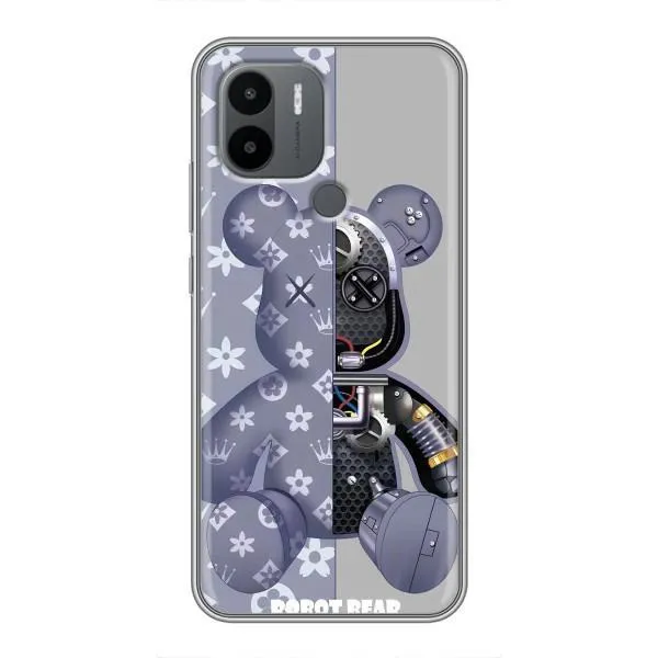 Чехол с принтом «Робот Мишка» для Xiaomi Redmi A1 Plus