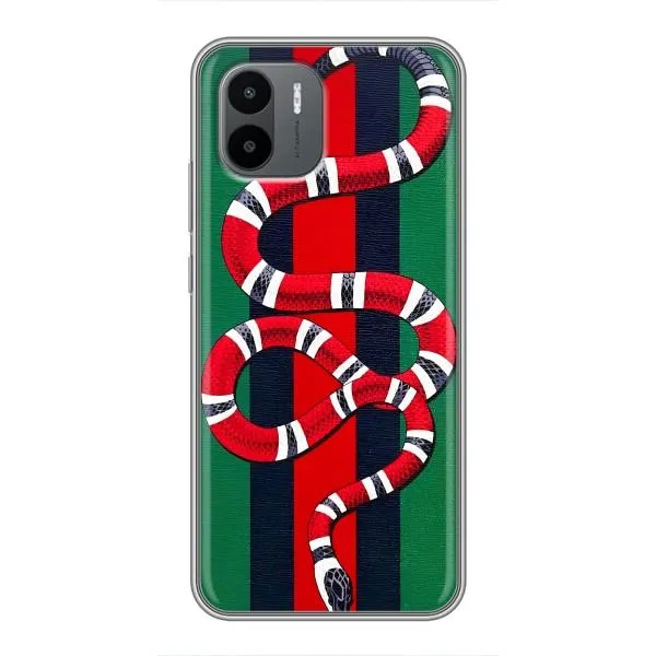 Чехол с принтом «Gucci змия» для Xiaomi Redmi A1 Чехол с принтом «Gucci змия» для Xiaomi Redmi A1