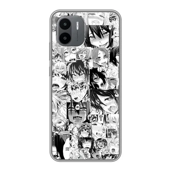 Чехол с принтом «Ahegao manga» для Xiaomi Redmi A2 Чехол с принтом «Ahegao manga» для Xiaomi Redmi A2