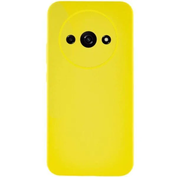 Чехол Silicone Cover Lakshmi Full Camera (AAA) для Xiaomi Redmi A3 — Желтый — фото 1 Чехол Silicone Cover Lakshmi Full Camera (AAA) для Xiaomi Redmi A3 — Желтый — фото 1