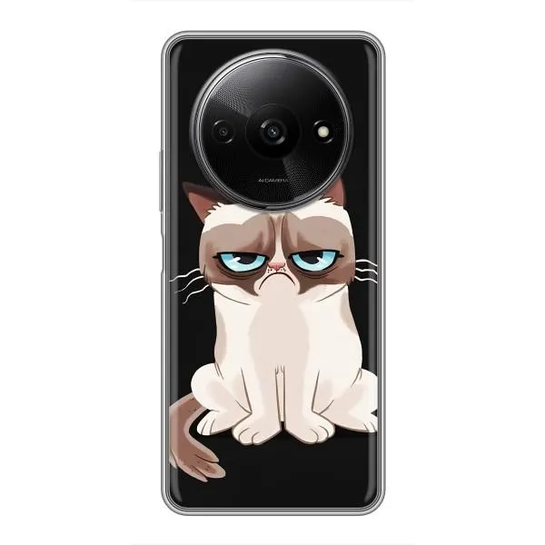 Чехол с принтом «Грустный кот» для Xiaomi Redmi A3