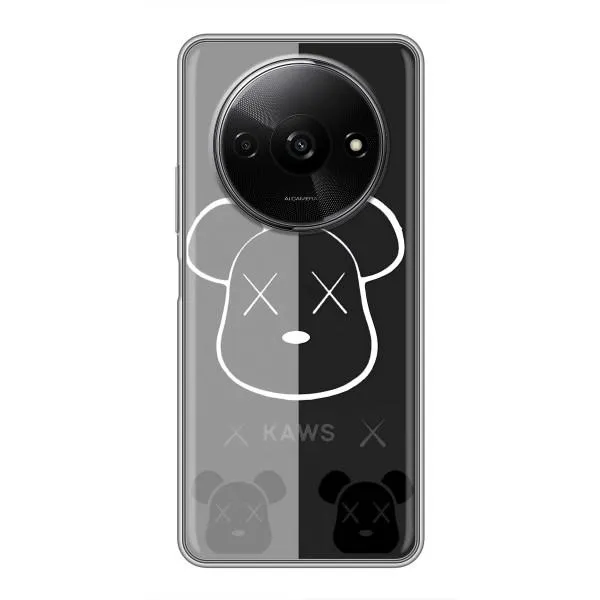 Чехол с принтом «БеарБрик глаза» для Xiaomi Redmi A3x Чехол с принтом «БеарБрик глаза» для Xiaomi Redmi A3x