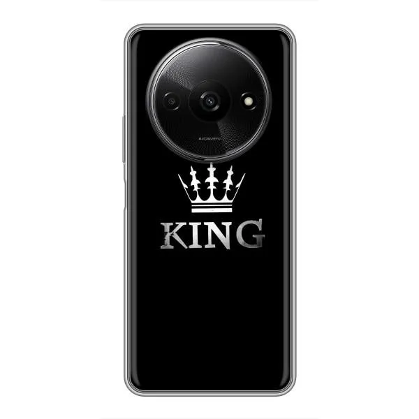 Чехол с принтом «KING» для Xiaomi Redmi A3x Чехол с принтом «KING» для Xiaomi Redmi A3x