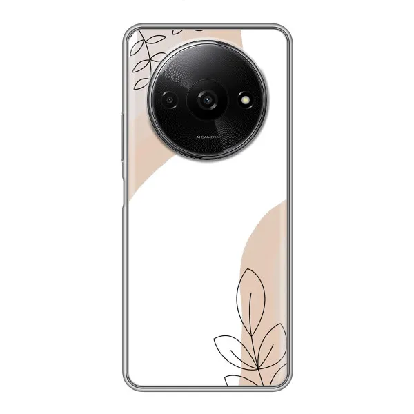 Чехол с принтом «Нюдовая веточка абстракция» для Xiaomi Redmi A3x Чехол с принтом «Нюдовая веточка абстракция» для Xiaomi Redmi A3x