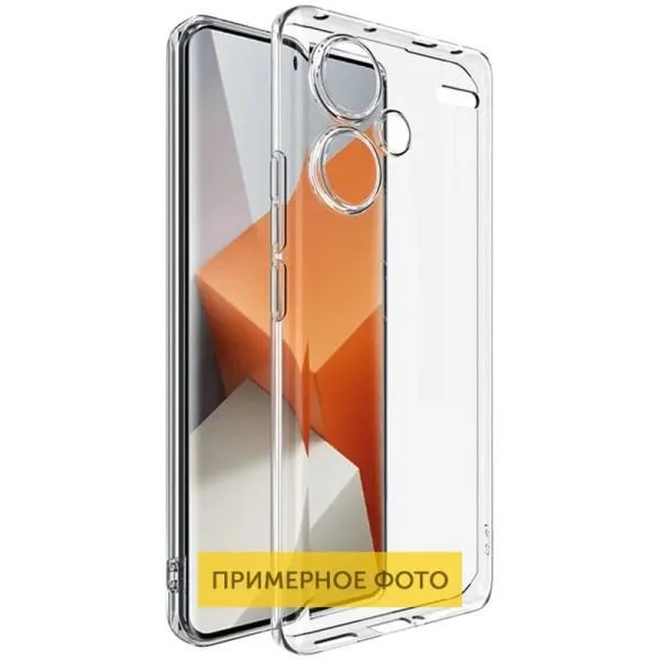 TPU чехол Epic Transparent 1,5mm Full Camera для Xiaomi Redmi A5 / Poco C71 — Прозрачный — фото 4