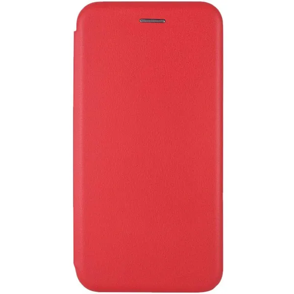 Кожаный чехол-книжка Classy для Xiaomi Redmi A5 / Poco C71 — Красный