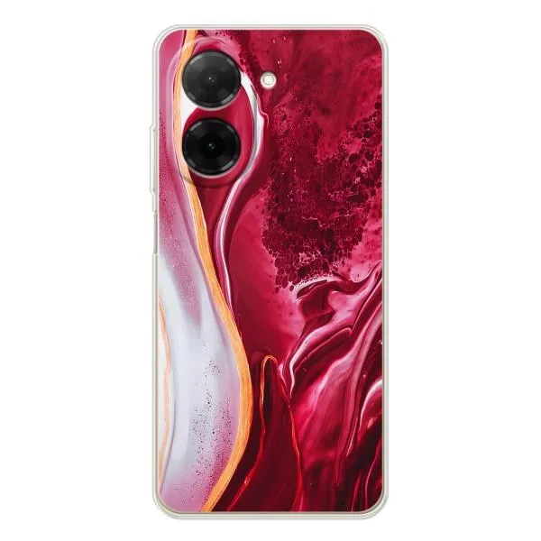 Чехол с принтом «Мрамор красный» для Xiaomi Redmi A5 (EU)