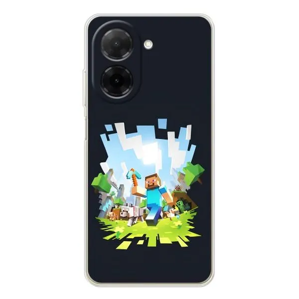 Чехол с принтом «персонажи Minecraft» для Xiaomi Redmi A5 (EU)