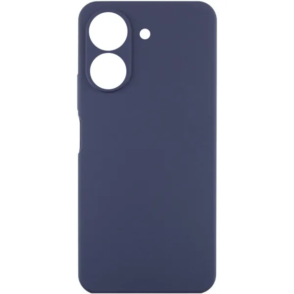 Чехол TPU GETMAN Liquid Silk Full Camera для Xiaomi Redmi A7 Pro 4G / Poco C81 — Синий