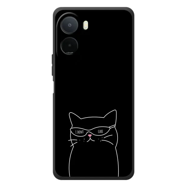 Чехол с принтом «Равнодушный кот» для Xiaomi Redmi A7 Pro