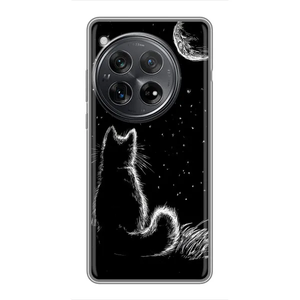 Чехол с принтом «Котик и луна» для Xiaomi Redmi K80 Pro Чехол с принтом «Котик и луна» для Xiaomi Redmi K80 Pro