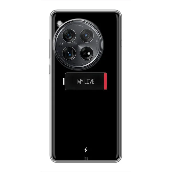 Чехол с принтом «Love battery» для Xiaomi Redmi K80
