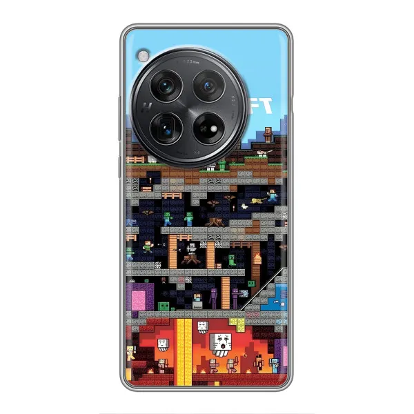 Чехол с принтом «фон Minecraft» для Xiaomi Redmi K80 Чехол с принтом «фон Minecraft» для Xiaomi Redmi K80