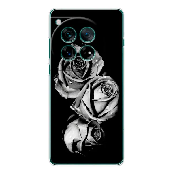 Чохол з принтом «Чорна троянда» для Xiaomi Redmi K90 Pro Max