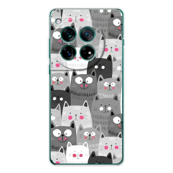 Чохол з принтом «Мальовані котики» для Xiaomi Redmi K90 Pro Max
