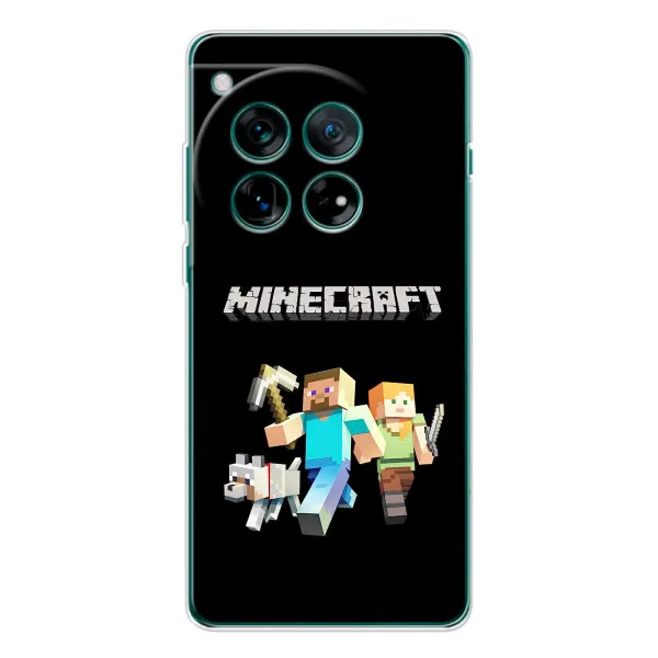 Чохол з принтом «герої Minecraft» для Xiaomi Redmi K90 Pro Max