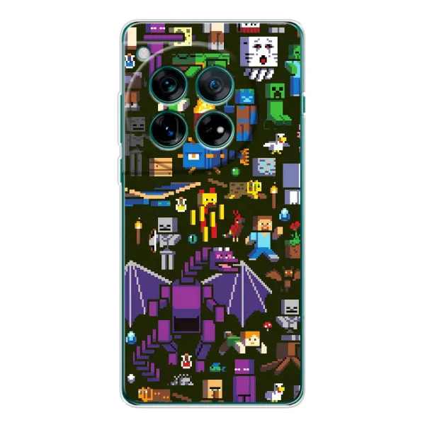 Чохол з принтом «Колаж Майнкрафт» для Xiaomi Redmi K90 Pro Max