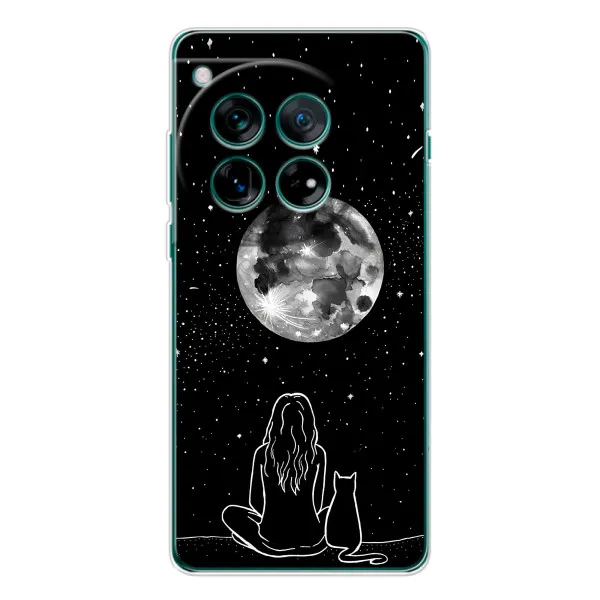 Чохол з принтом «Дівчина з котом» для Xiaomi Redmi K90 Pro Max