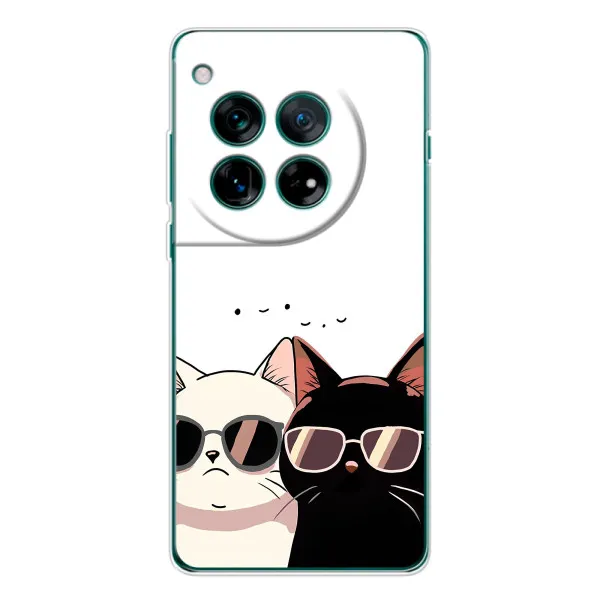 Чохол з принтом «Коти в окулярах» для Xiaomi Redmi K90 Pro Max