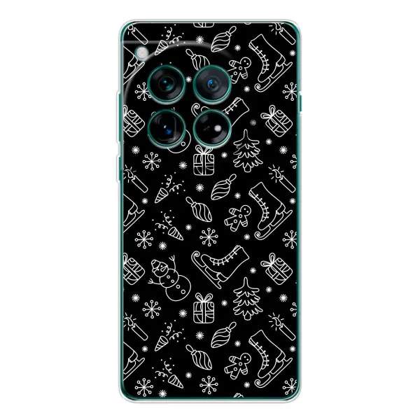 Чохол з принтом «Новорічний фон» для Xiaomi Redmi K90 Pro Max Чохол з принтом «Новорічний фон» для Xiaomi Redmi K90 Pro Max