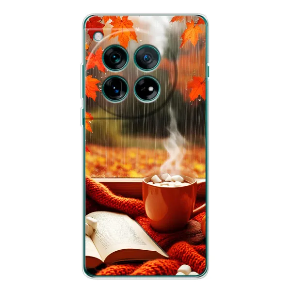 Чохол з принтом «Кава і дощ» для Xiaomi Redmi K90 Pro Max