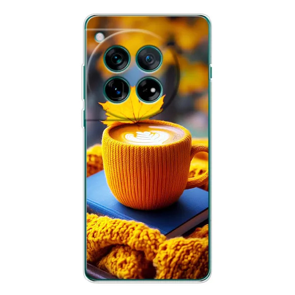 Чохол з принтом «Кава на жовтому пледі» для Xiaomi Redmi K90 Pro Max