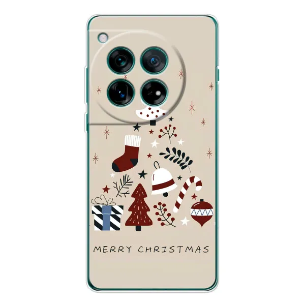 Чохол з принтом «Merry Christmas» для Xiaomi Redmi K90 Pro Max