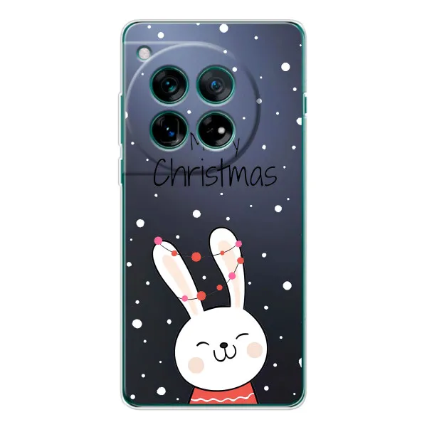 Чохол з принтом «Різдвяний заєць» для Xiaomi Redmi K90 Pro Max