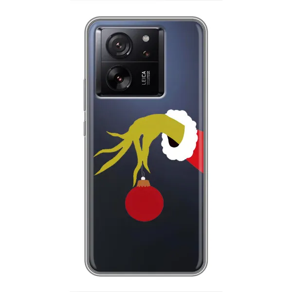 Чехол с принтом «Гринч с игрушкой» для Xiaomi Redmi K90