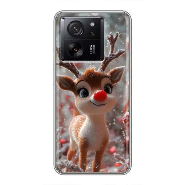 Чехол с принтом «Олень с носом» для Xiaomi Redmi K90