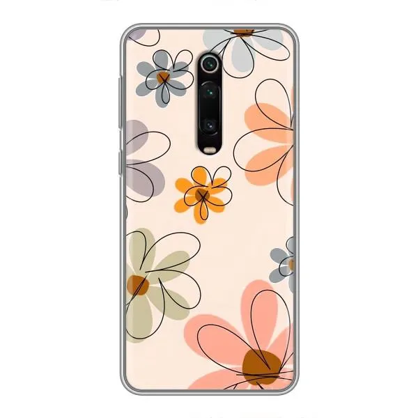 Чехол с принтом «Разноцветные цветы» для Xiaomi Mi 9T Pro