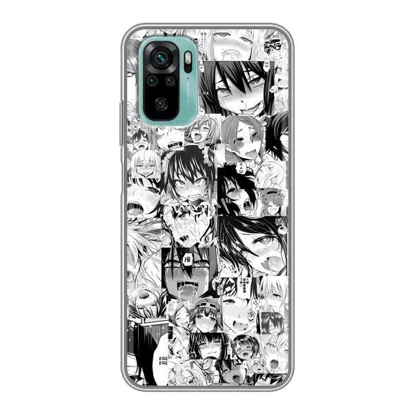 Чехол с принтом «Ahegao manga» для Xiaomi Redmi Note 10 5G Чехол с принтом «Ahegao manga» для Xiaomi Redmi Note 10 5G