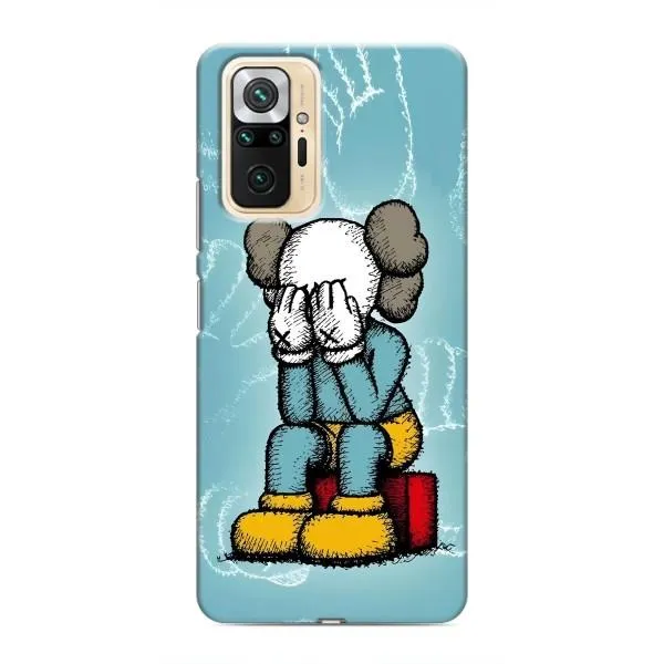Чехол с принтом «Плач Bearbrick» для Xiaomi Redmi Note 10 Pro Чехол с принтом «Плач Bearbrick» для Xiaomi Redmi Note 10 Pro