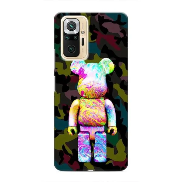 Чехол с принтом «Яркий Bearbrick» для Xiaomi Redmi Note 10 Pro Чехол с принтом «Яркий Bearbrick» для Xiaomi Redmi Note 10 Pro