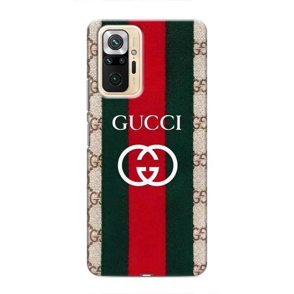 Чехол с принтом «Gucci дизайн» для Xiaomi Redmi Note 10 Pro