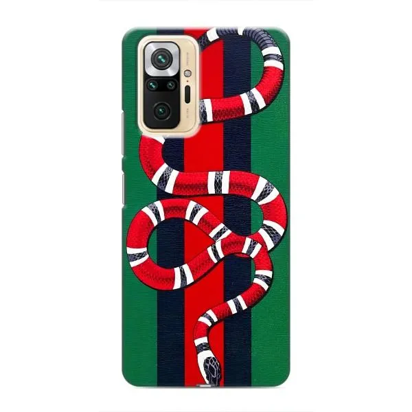Чехол с принтом «Gucci змия» для Xiaomi Redmi Note 10 Pro
