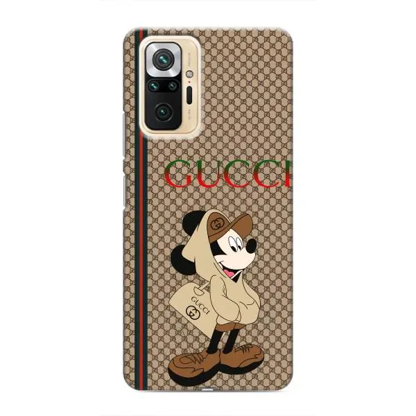 Чехол с принтом «Mickey GUCCI» для Xiaomi Redmi Note 10 Pro
