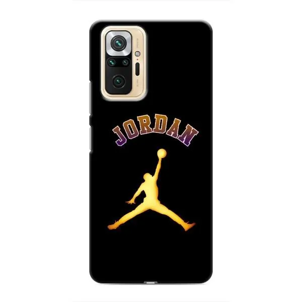 Чохол з принтом «Jordan Gold» для Xiaomi Redmi Note 10 Pro