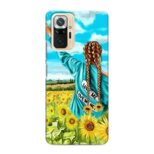 Чохол з принтом «Україночка» для Xiaomi Redmi Note 10 Pro