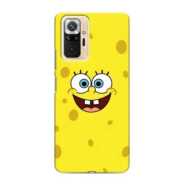 Чехол с принтом «Мордашка Спанч Боба» для Xiaomi Redmi Note 10 Pro Чехол с принтом «Мордашка Спанч Боба» для Xiaomi Redmi Note 10 Pro