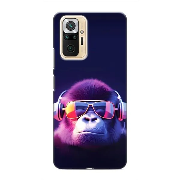 Чехол с принтом «Стильная обезьяна» для Xiaomi Redmi Note 10 Pro Чехол с принтом «Стильная обезьяна» для Xiaomi Redmi Note 10 Pro