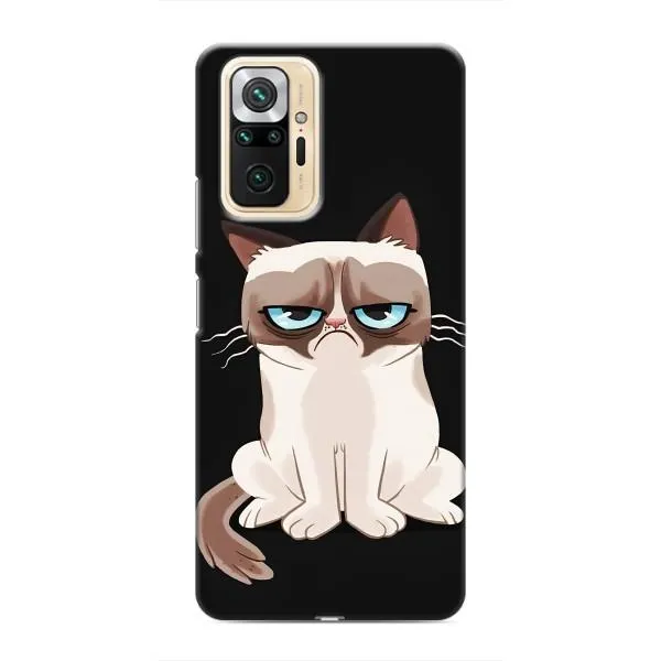 Чехол с принтом «Грустный кот» для Xiaomi Redmi Note 10 Pro