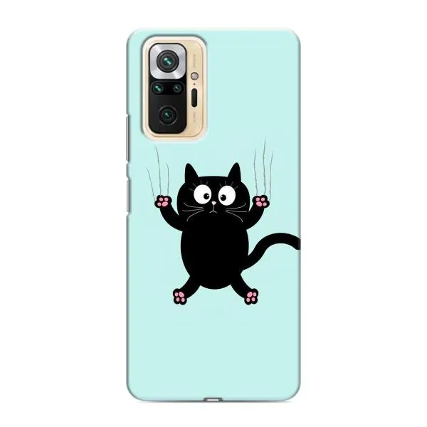 Чехол с принтом «Падающий кот» для Xiaomi Redmi Note 10 Pro