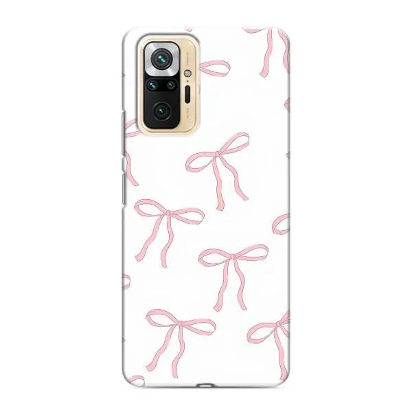 Чехол с принтом «Розовые бантики» для Xiaomi Redmi Note 10 Pro Чехол с принтом «Розовые бантики» для Xiaomi Redmi Note 10 Pro