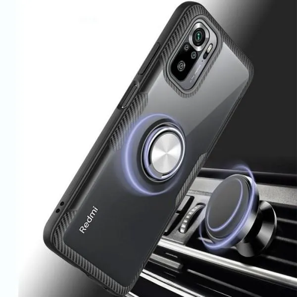 TPU+PC чехол Deen CrystalRing for Magnet (opp) для Xiaomi Redmi Note 10 / Note 10s — Синий TPU+PC чехол Deen CrystalRing for Magnet (opp) для Xiaomi Redmi Note 10 / Note 10s — Синий