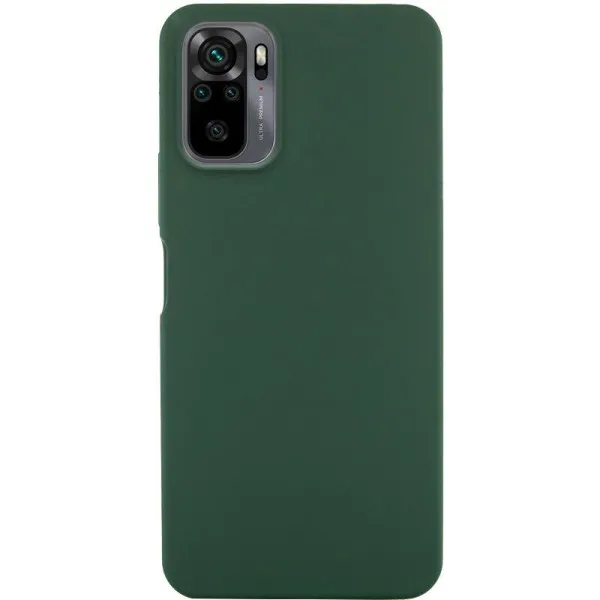 Чохол Silicone Cover Ummi Lakshmi (AA) для Xiaomi Redmi Note 10 / Note 10s / Poco M5s — Зелений — фото 1