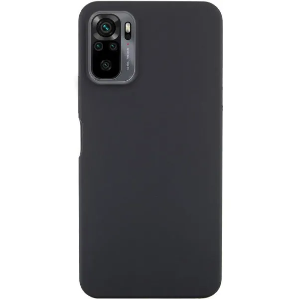 Чохол Silicone Cover Ummi Lakshmi (AA) для Xiaomi Redmi Note 10 / Note 10s / Poco M5s — Чорний — фото 1
