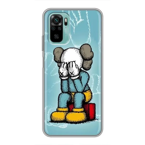 Чехол с принтом «Плач Bearbrick» для Xiaomi Redmi Note 10 Чехол с принтом «Плач Bearbrick» для Xiaomi Redmi Note 10