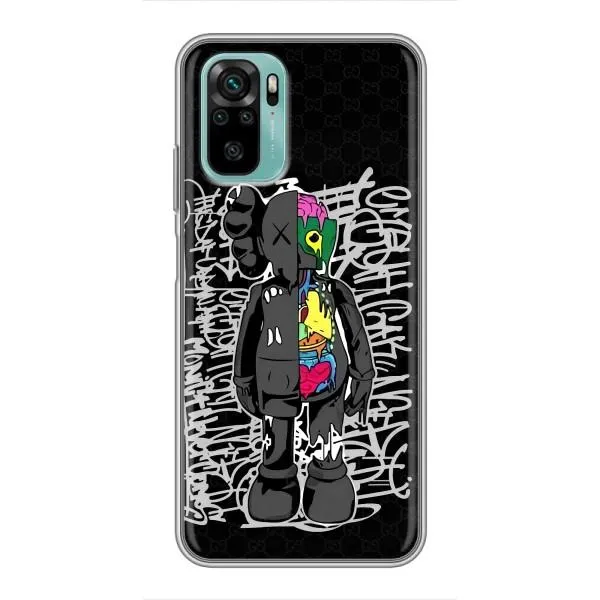 Чехол с принтом «Стиль Bearbrick» для Xiaomi Redmi Note 10 Чехол с принтом «Стиль Bearbrick» для Xiaomi Redmi Note 10