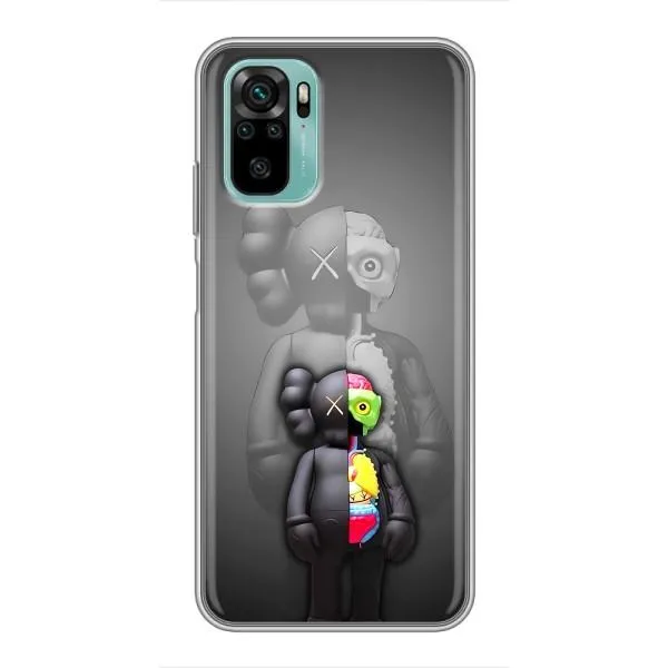 Чехол с принтом «Тело Bearbrick» для Xiaomi Redmi Note 10 Чехол с принтом «Тело Bearbrick» для Xiaomi Redmi Note 10